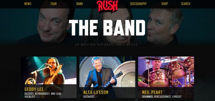 Screenshot Website Rush