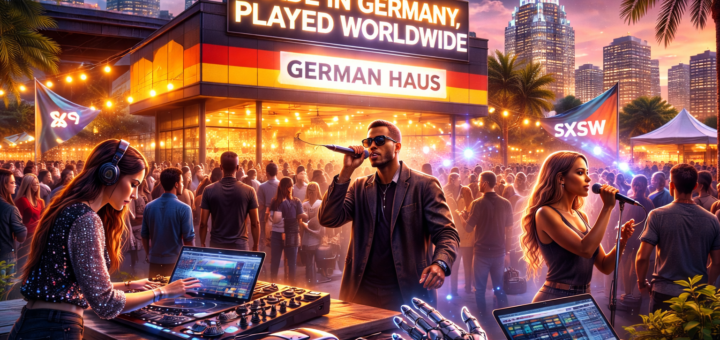 Symbolbild German House auf der SXSW in Texas