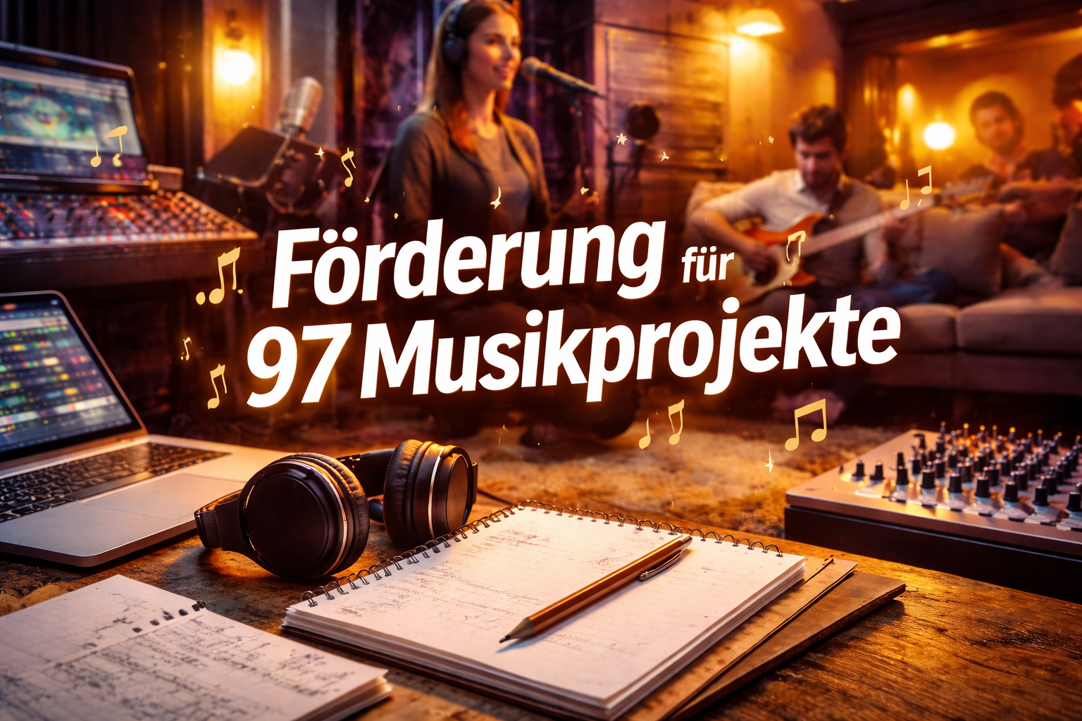 Förderung Musik Symbolbild