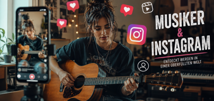 Musikerin auf Instagram